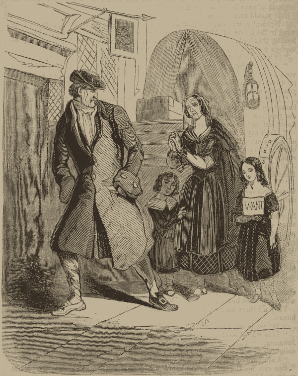 The Widow Asks For Charity Of Her Husband